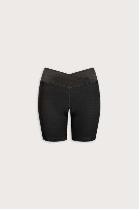 DayFlex Soft Wrap Shorts - Shadow Black
