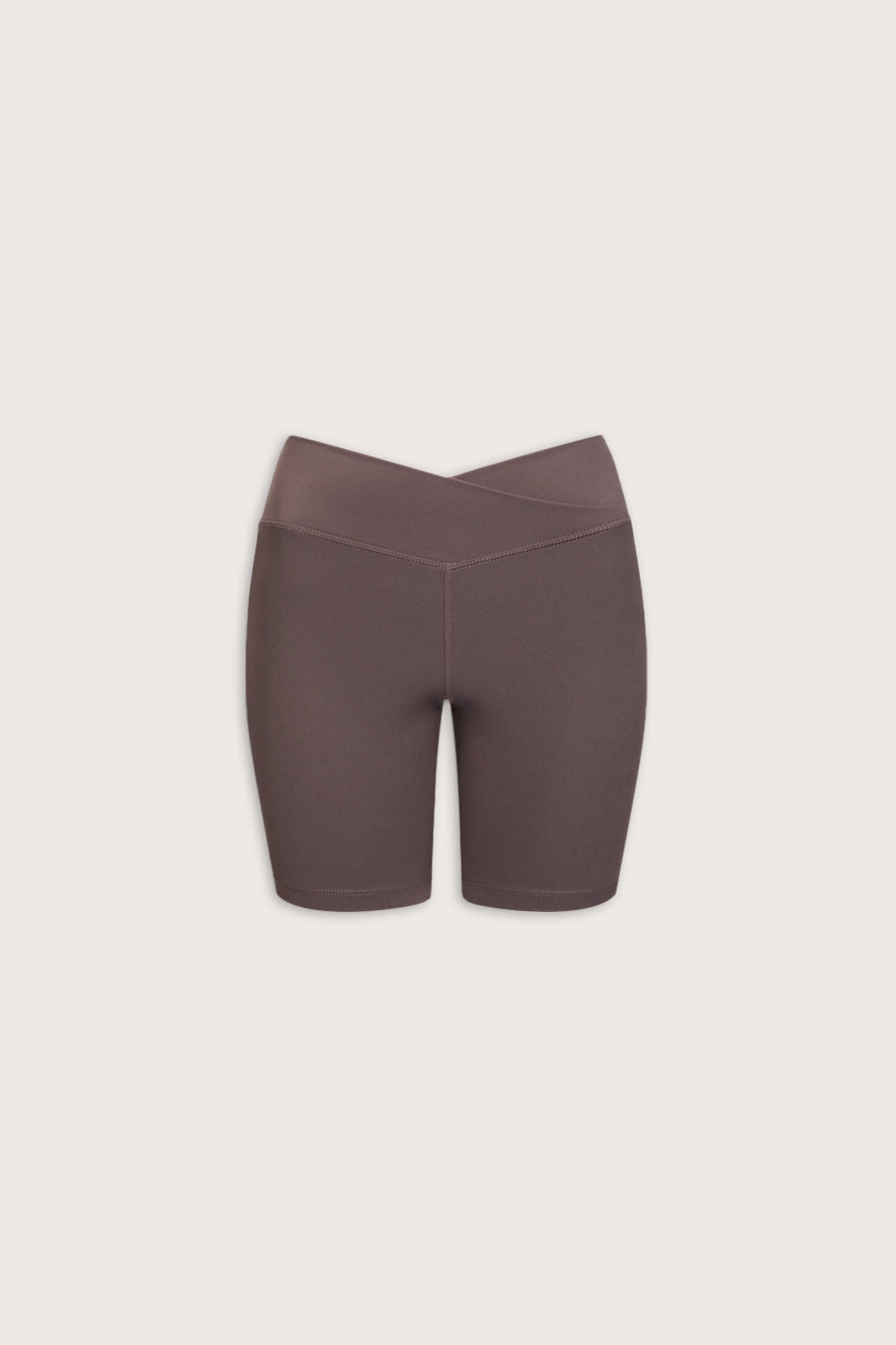 DayFlex Soft Wrap Shorts - Mocha Brown