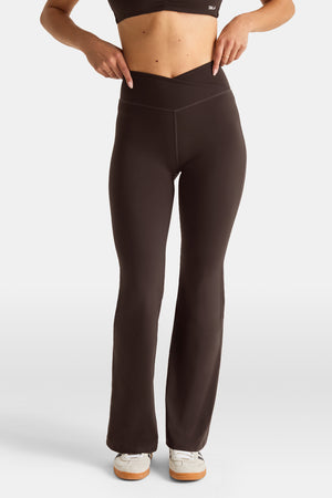 DayFlex Wrap Flared Yoga Pant - Americano