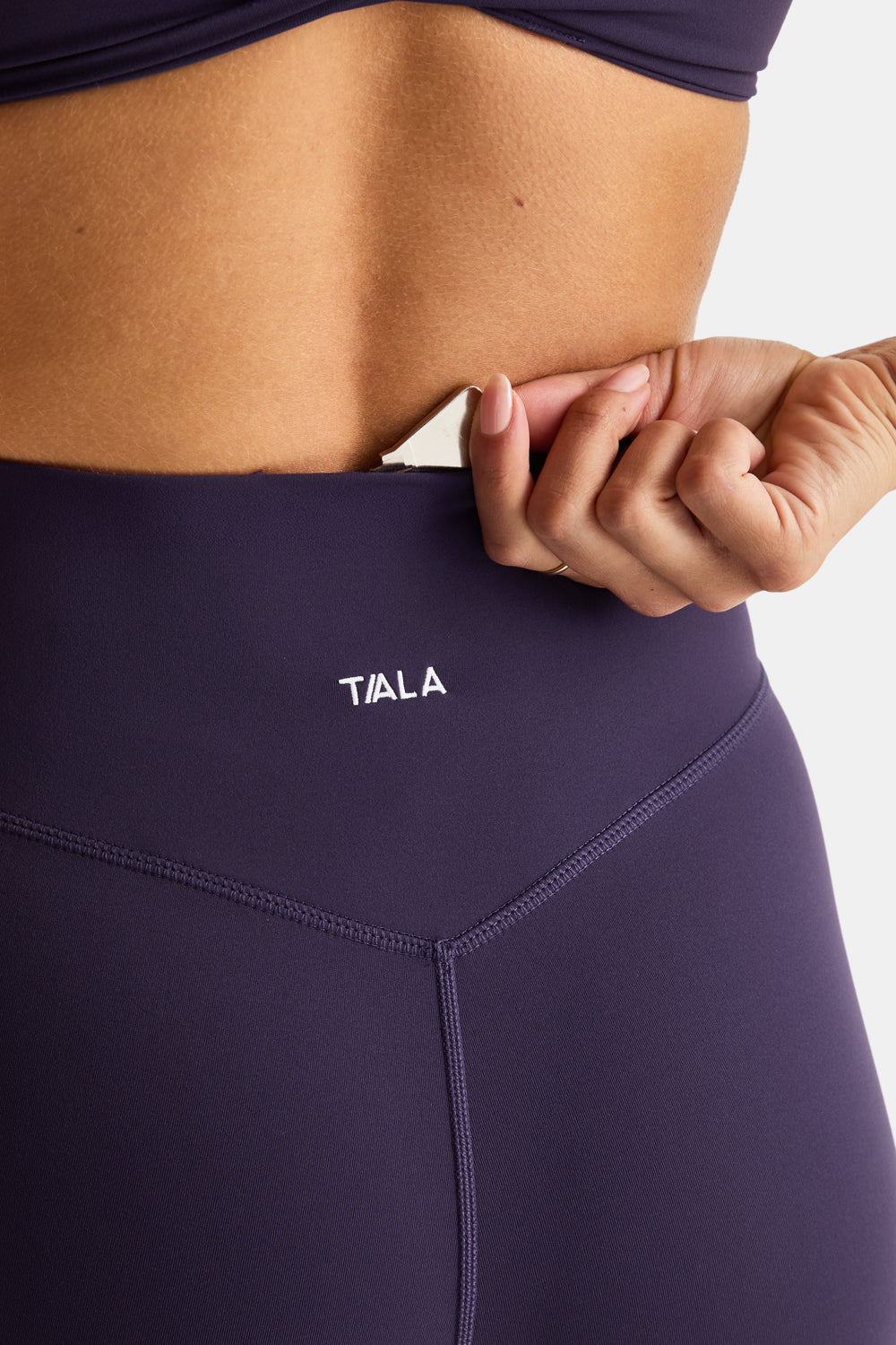 DayFlex Wrap Flared Yoga Pant - Dusk