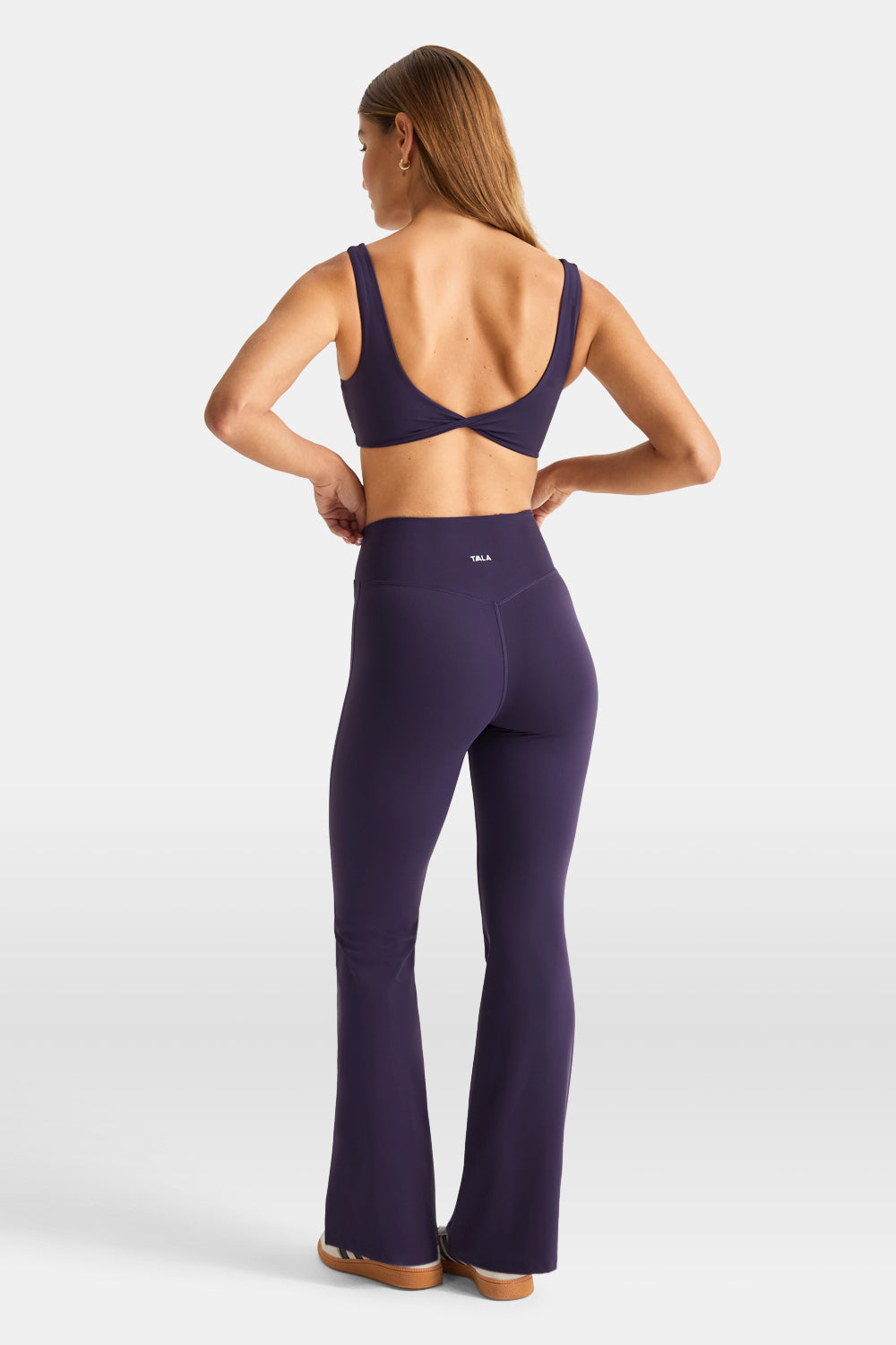 DayFlex Wrap Flared Yoga Pant - Dusk