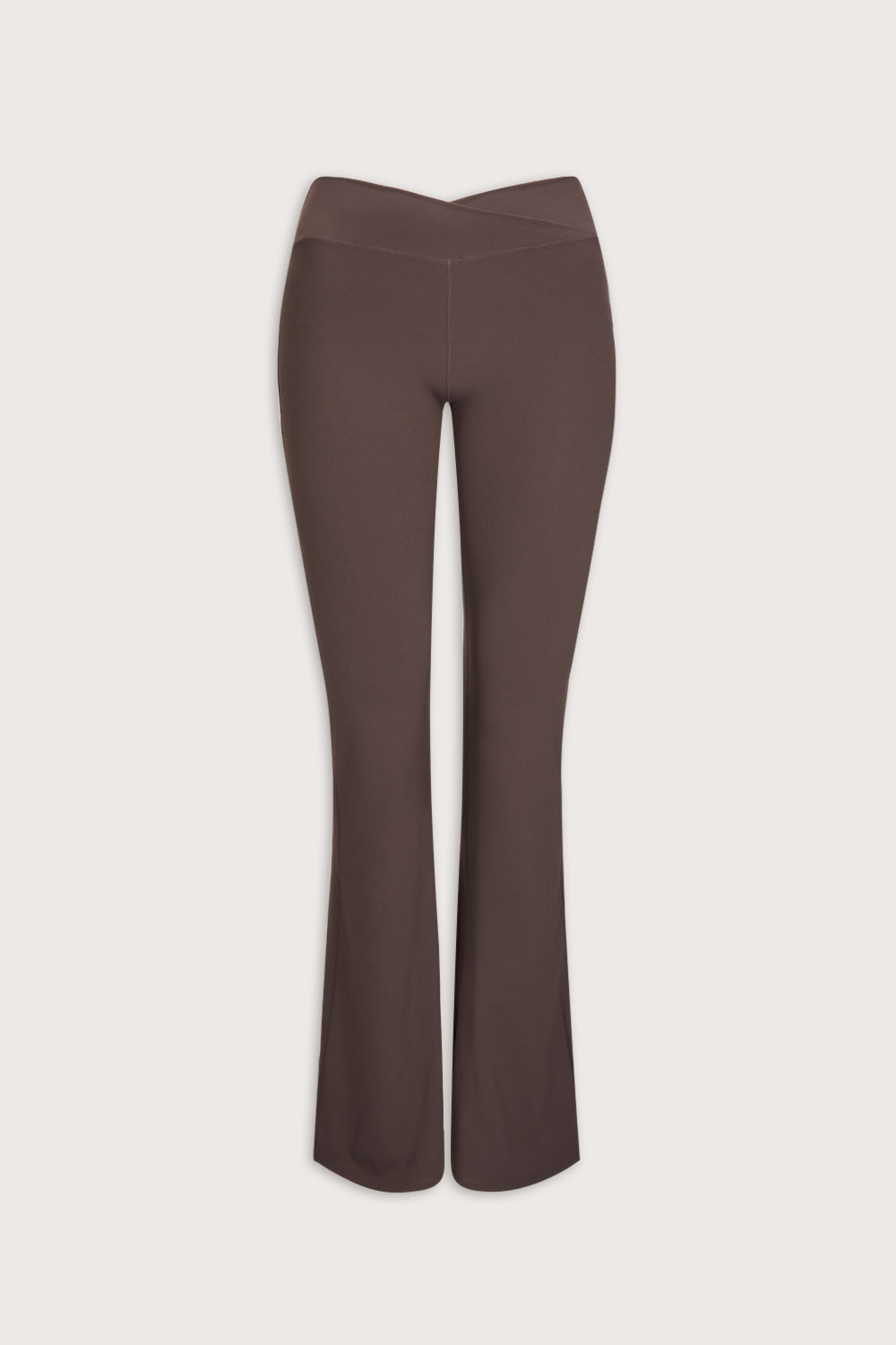 DayFlex Soft Wrap Yoga Pant - Mocha Brown
