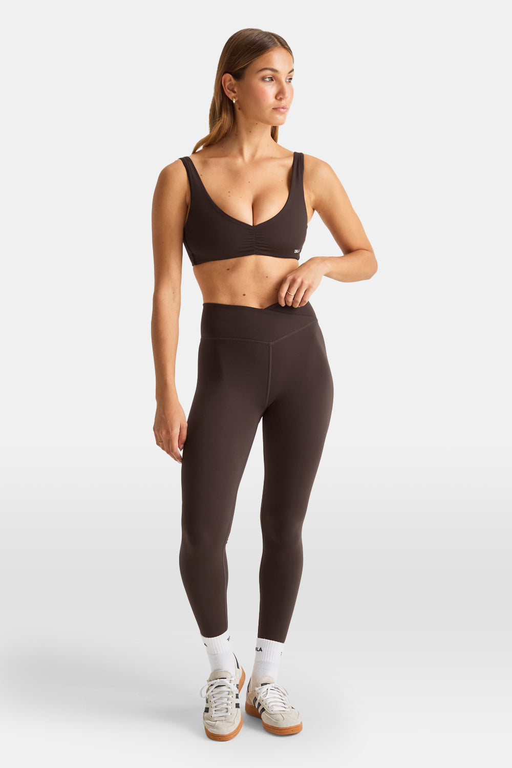 DayFlex Wrap High Waisted Legging - Americano