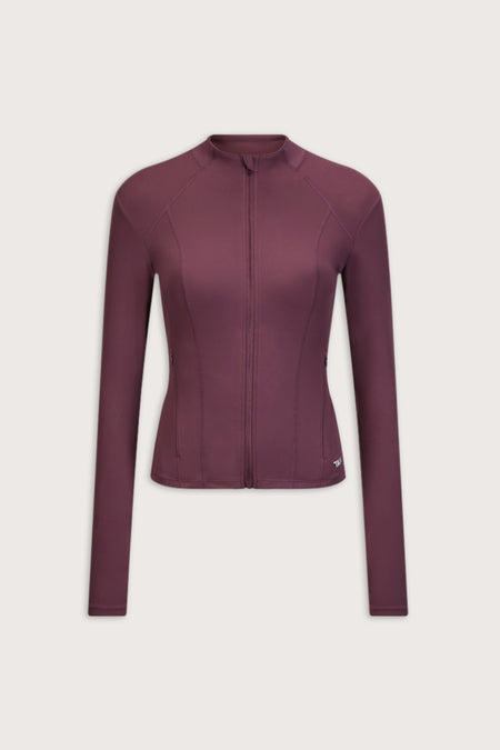 DayFlex Zip Through Sports Jacket - Light Fig