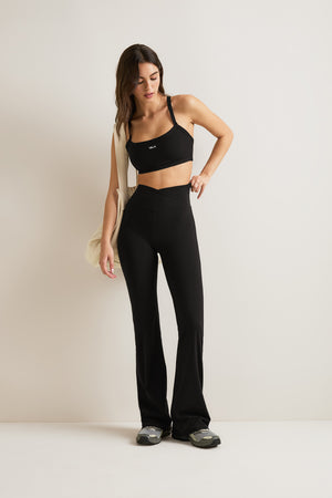 DayFlex Bandeau Sports Bra - Shadow Black