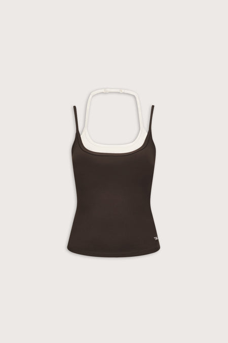 DayFlex Double Layer Vest - Americano / Ivory