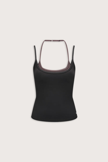 DayFlex Double Layer Vest - Shadow Black / Mocha Brown