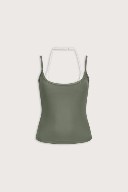 DayFlex Double Layer Vest - Light Moss / Ivory