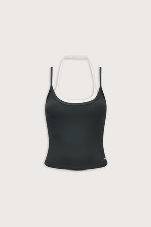 DayFlex Double Layer Vest - Slate Green / Ivory