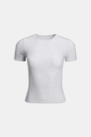 DayFlex Essential Full Length T-Shirt - Grey Marl