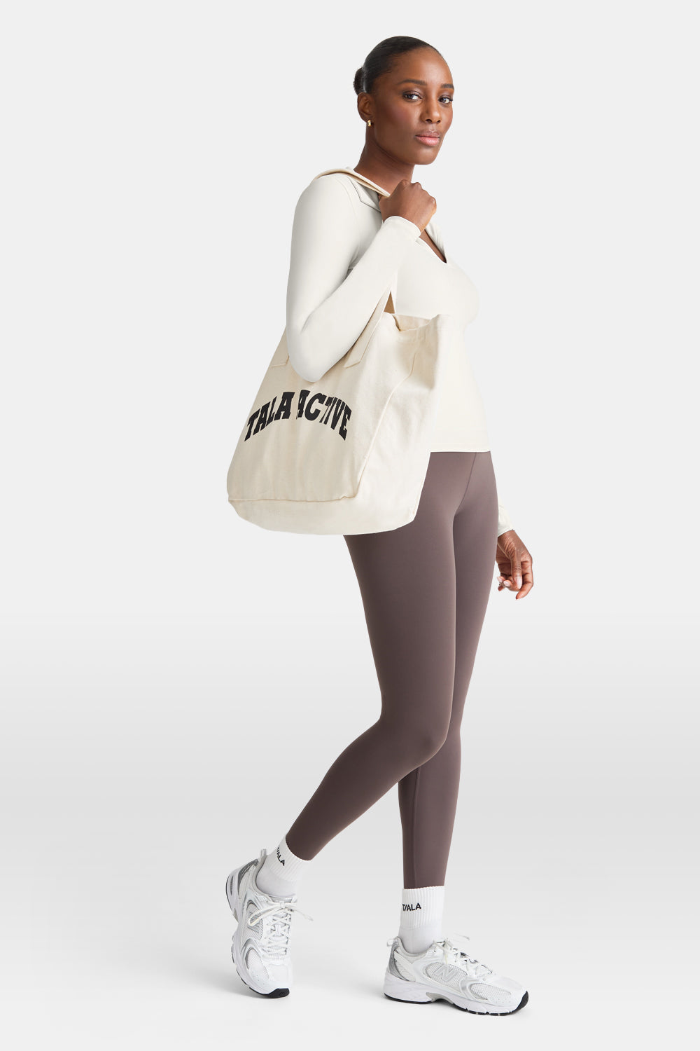 DayFlex Long Sleeve Lightweight Polo - Ivory