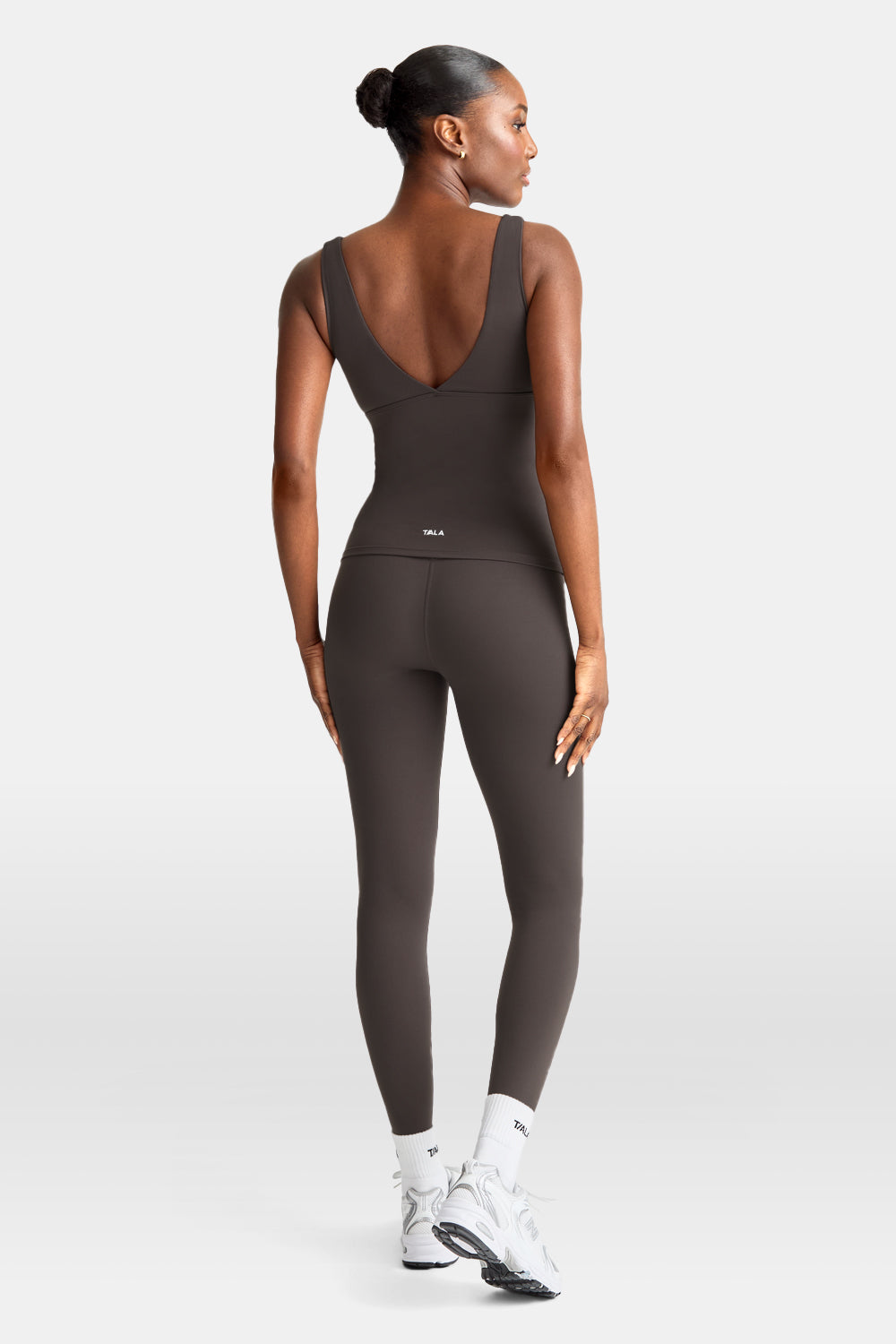 DayFlex V Neck Vest - Deep Taupe