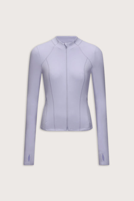 DayFlex Zip Through Sports Jacket - Lilac