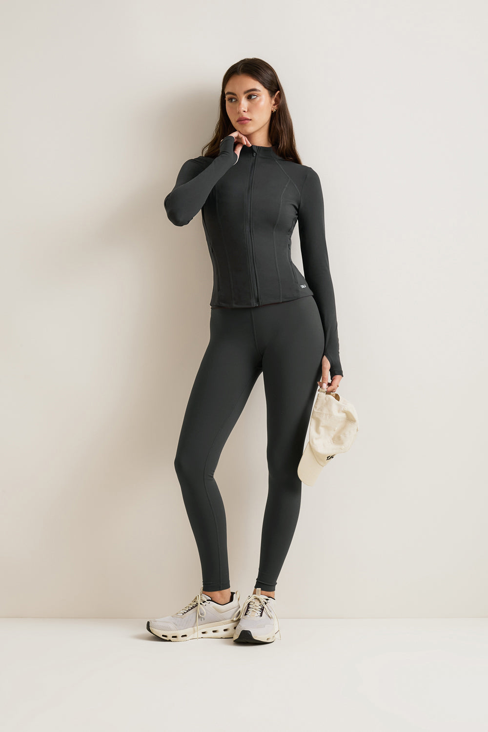 DayFlex Zip Through Sports Jacket - Slate Green