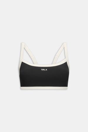 DayFlex Bandeau Sports Bra - Shadow Black