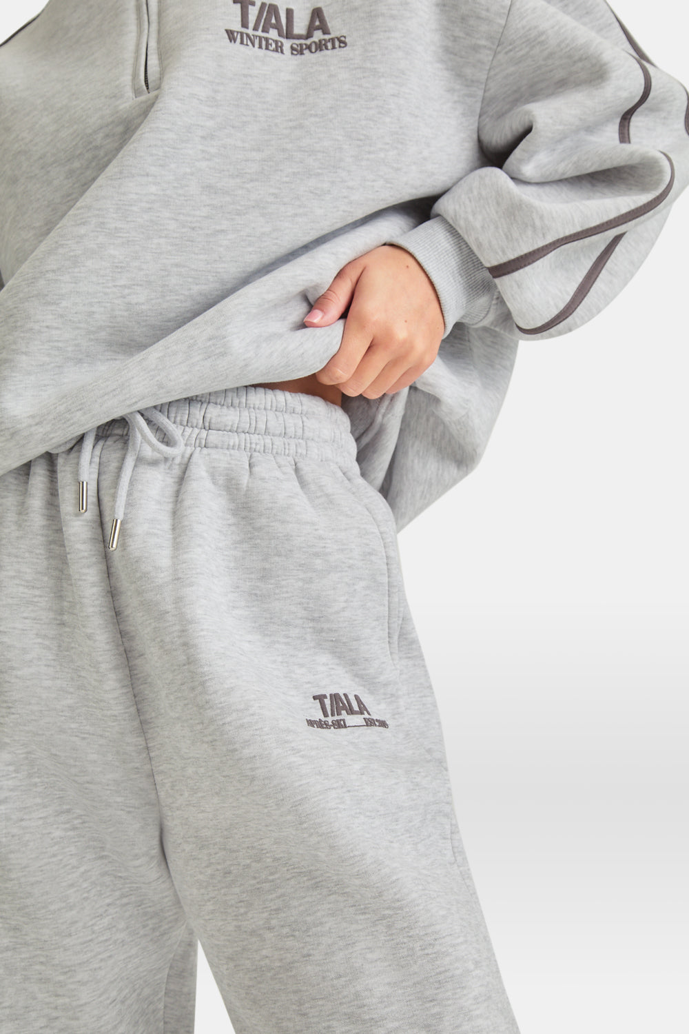 Winter Sportswear TALA Winter Sports Cuffed Jogger Grey Marl