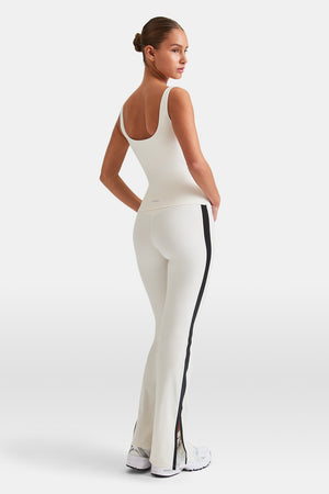 DayFlex Built-In Support Essential Square Neck Vest - Ivory