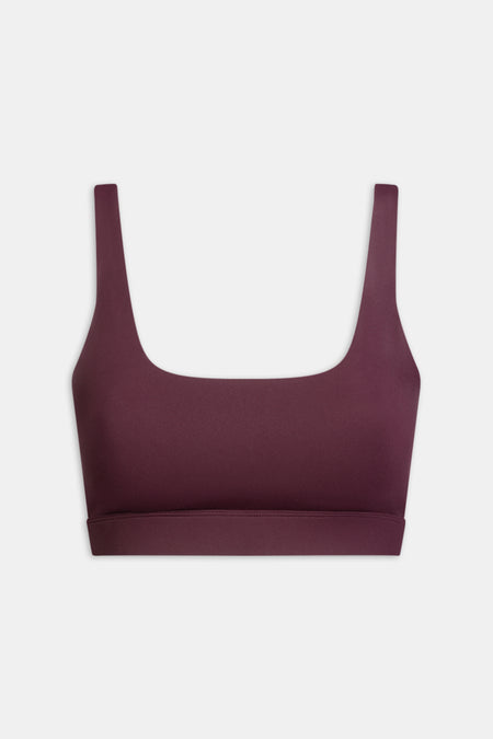 DayFlex Square Neck Sports Bra - Fig