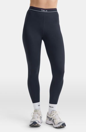DAYFLEX LOGO WAISTBAND LEGGING - MIDNIGHT NAVY