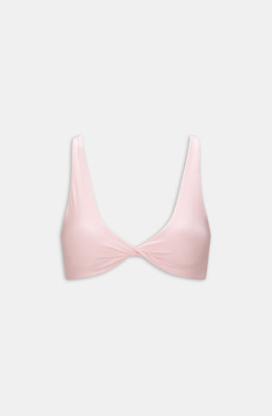 DAYFLEX TWIST FRONT SPORTS BRA - BALLET SLIPPER