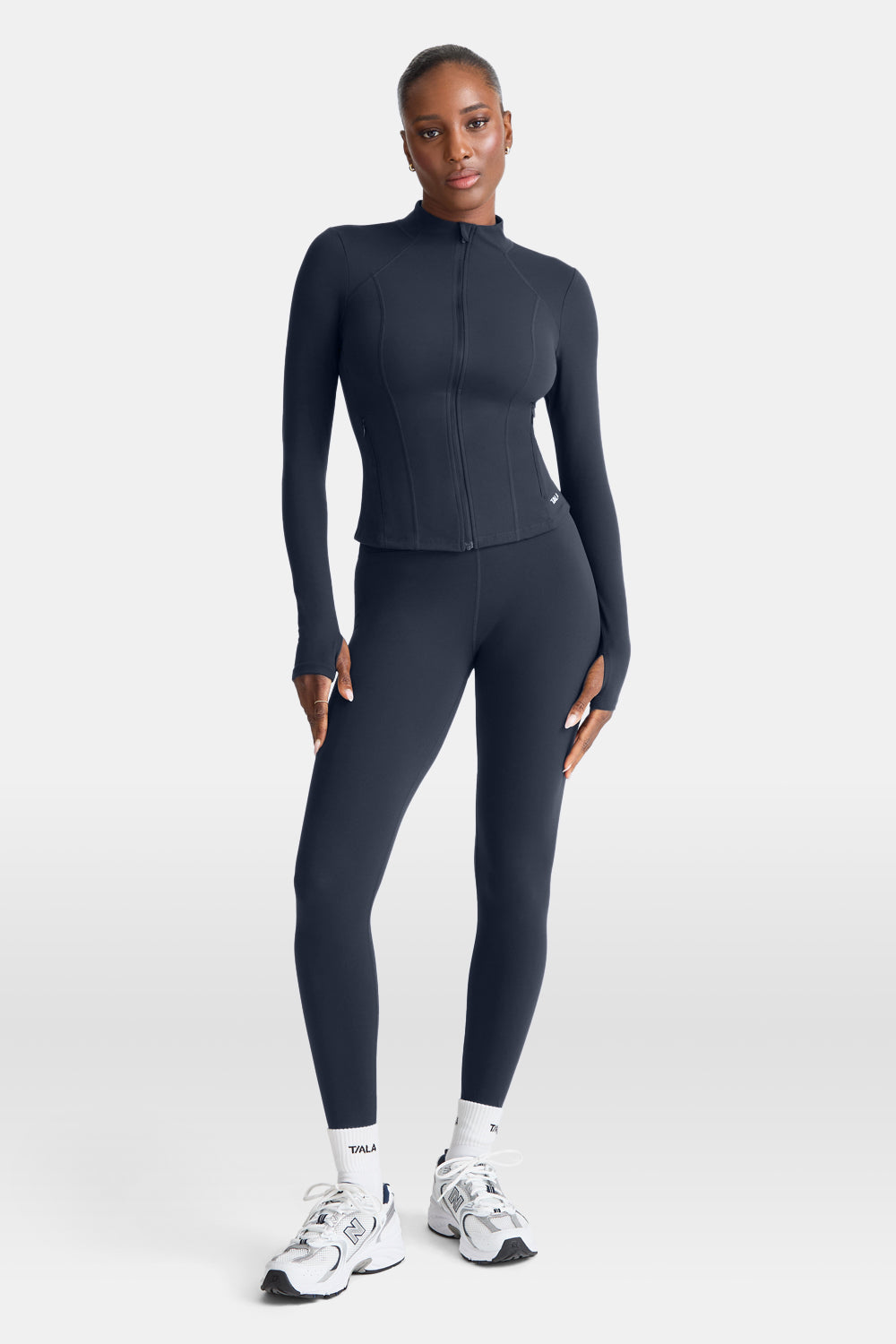 DayFlex Zip Through Sports Jacket - Midnight Navy