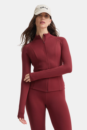 DAYFLEX ZIP THROUGH JACKET - VINTAGE RED