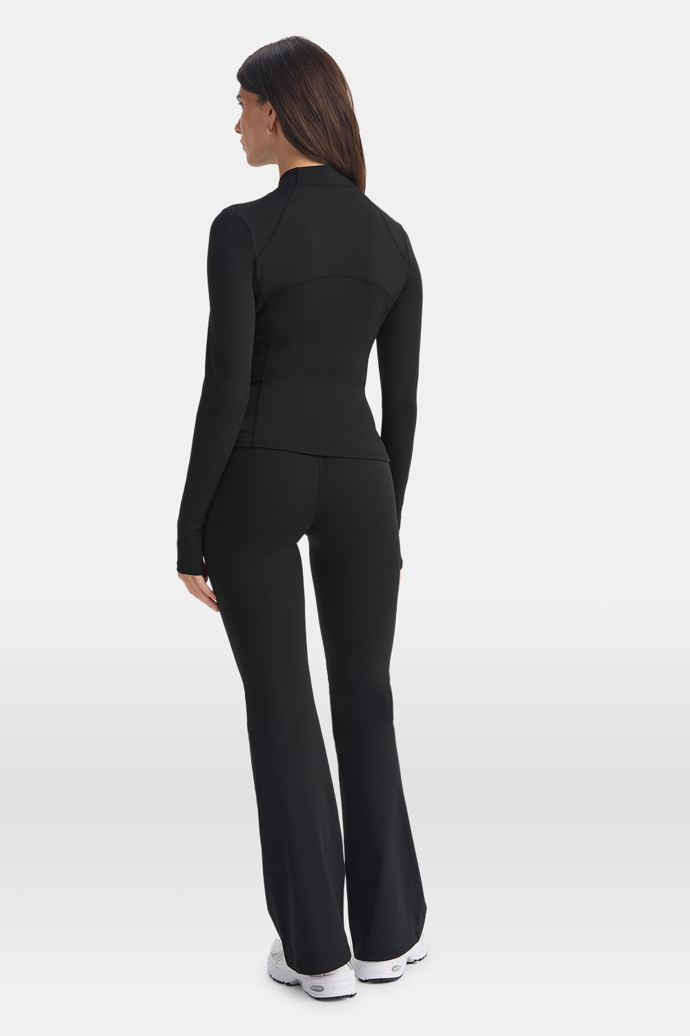 DayFlex Zip Through Sports Jacket - Shadow Black