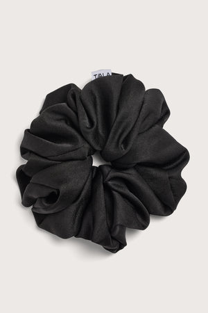 XL Satin Scrunchie - Black