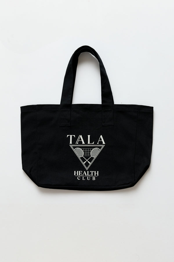 TALA Health Club Tote Bag - Black