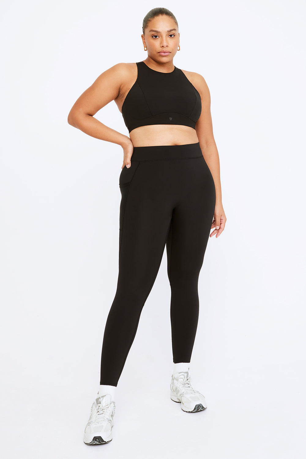 FORMTECH HIGH WAISTED ADJUSTER RUNNING LEGGING - BLACK – TALA