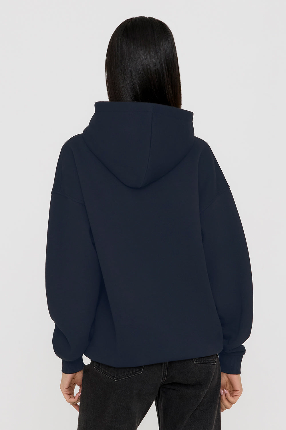 OVERSIZED CLUB HOODIE - NAVY