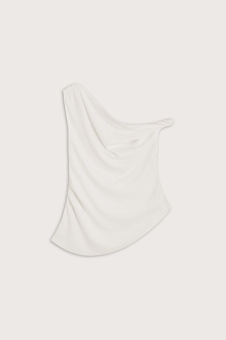 Soft Linen Top - Ivory