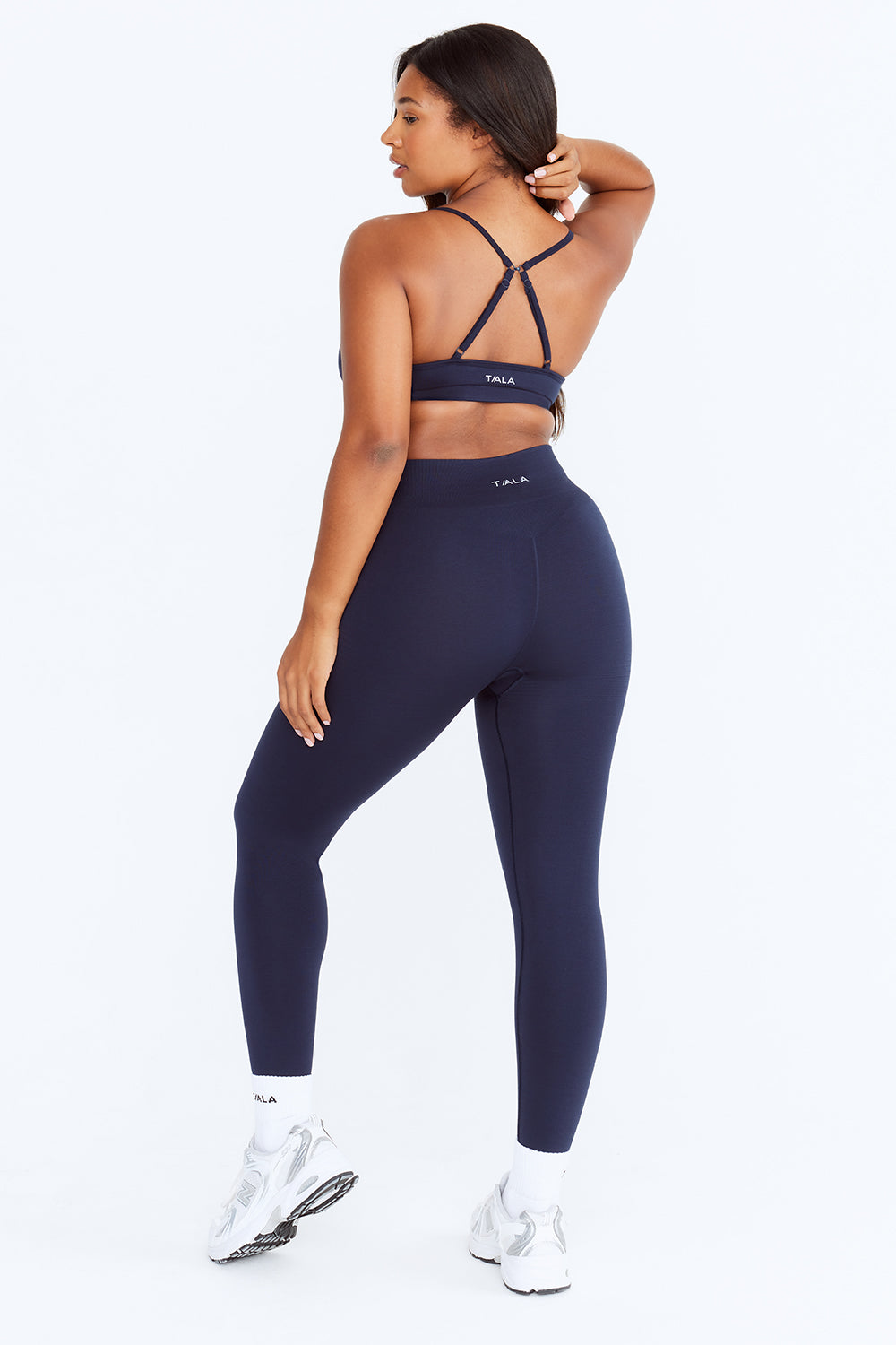 VYTAL Seamless Leggings in Blue Marl - IGNYT