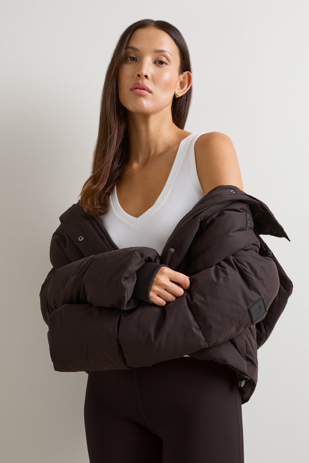 Storm Puffer Jacket - Americano