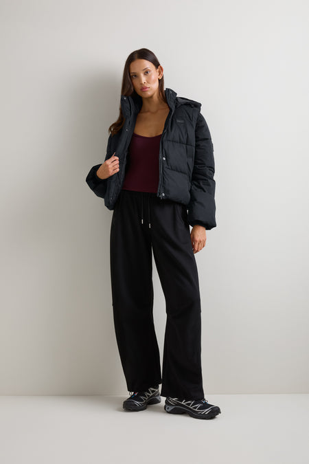 Storm Puffer Jacket - Black