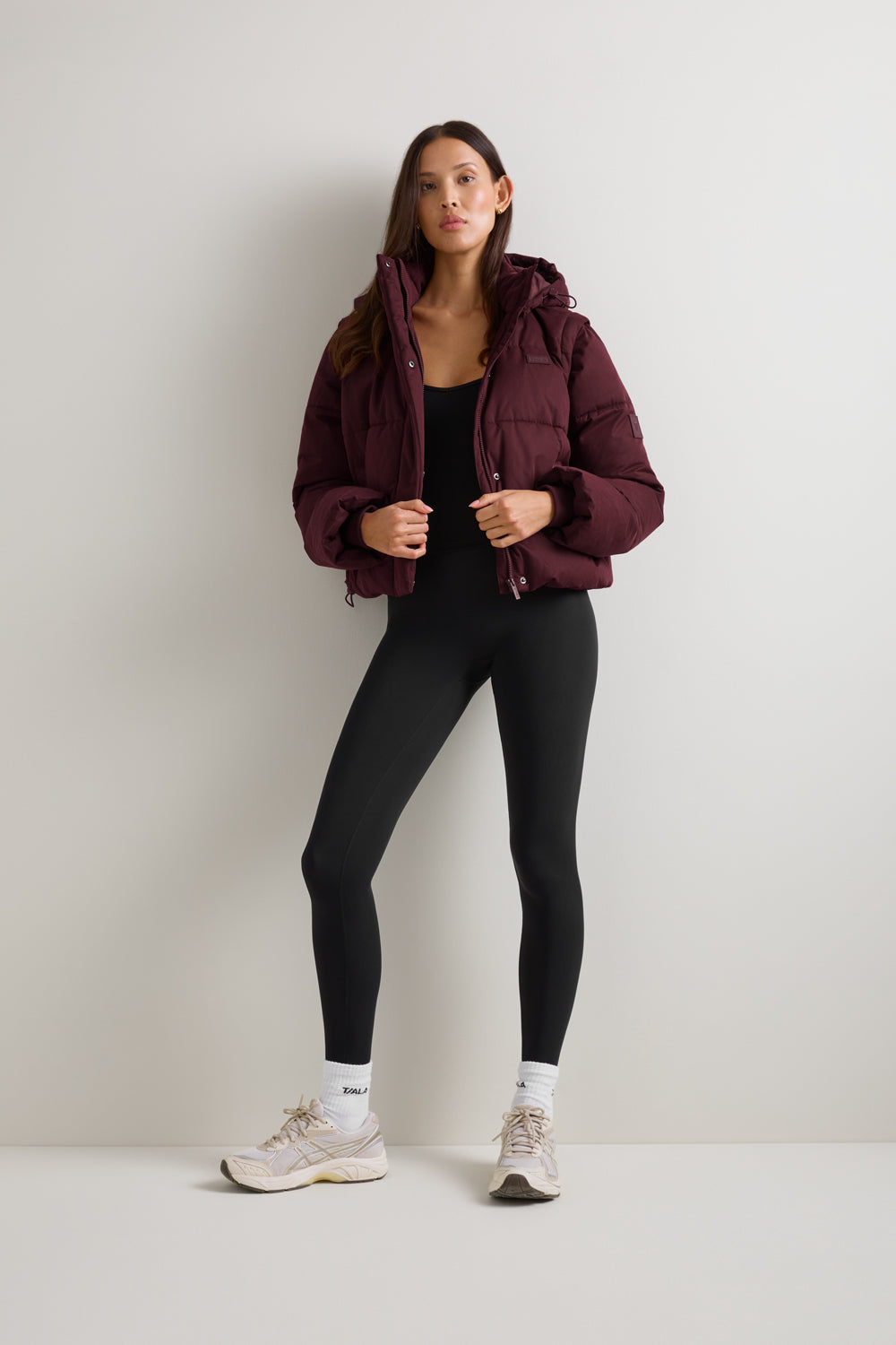 Storm Puffer Jacket - Deep Burgundy