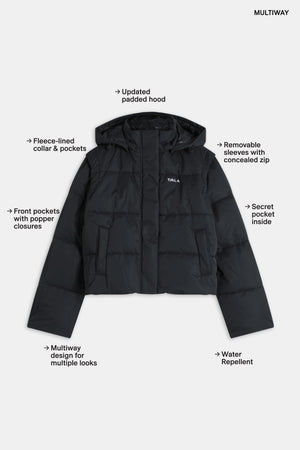 Storm Puffer Jacket - True Black