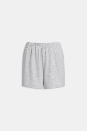 Soft Lounge Pyjama Shorts - Grey Marl