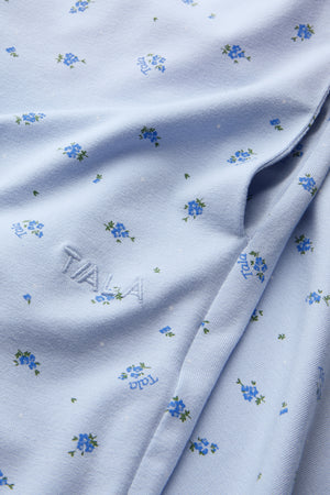Pyjama Bottoms - Baby Blue Floral Print