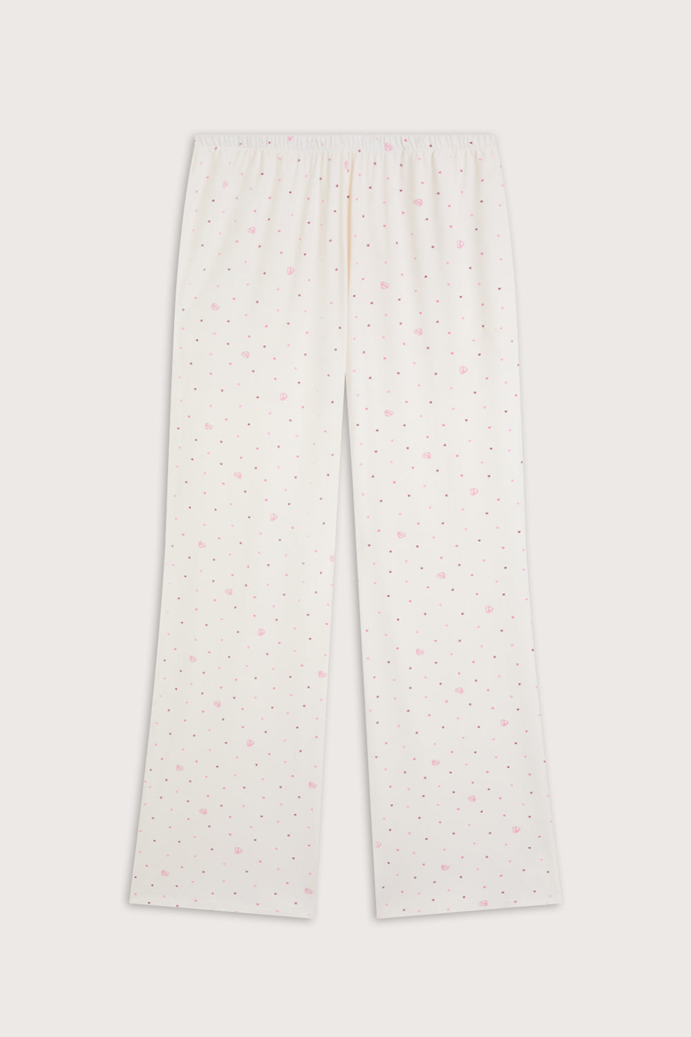 Pyjama Bottoms - Love Heart Print