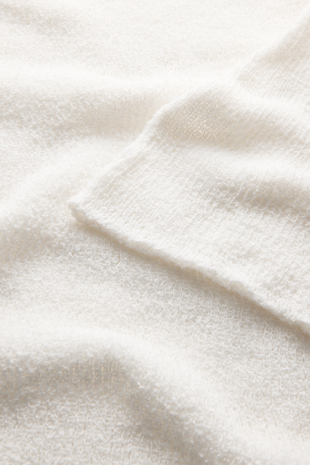 Multiway Beach Knit Mini Dress - Ivory