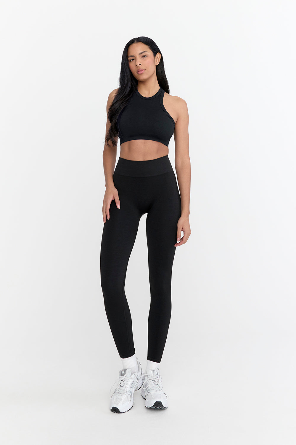 SA Exclusive Black Solid Capri Leggings – SimpleAddiction