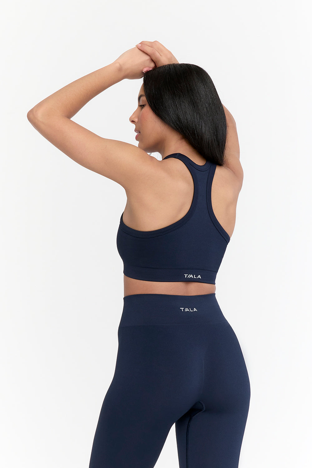 Seamless Ribbed Favorite Bra - Navy