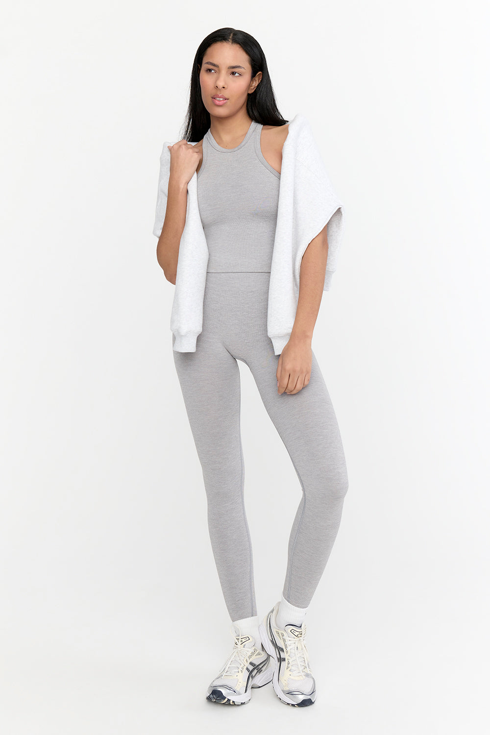 Light Grey Marl Legging, Leggings & Hosiery