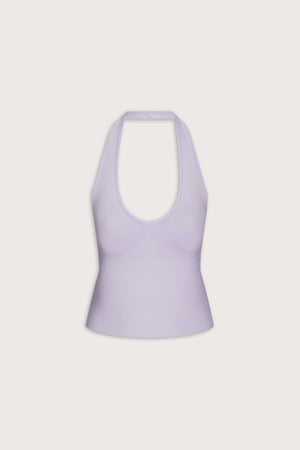 Sculpt Seamless Halter Tank - Lilac
