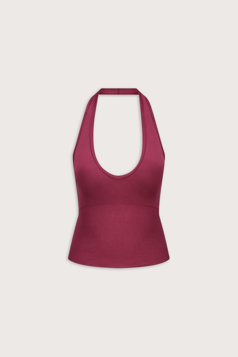 Sculpt Seamless Halter Tank - Cherry Red – TALA