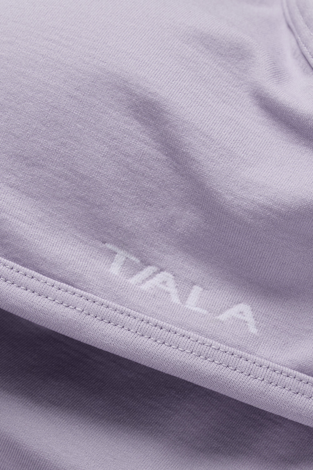 Sculpt Seamless Ruched Cross Back Sports Bra - Lilac