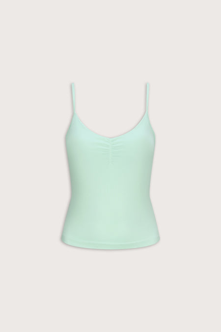 Sculpt Seamless Ruched Vest - Soft Mint