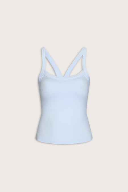 Sculpt Seamless Scoop Neck Cami - Baby Blue
