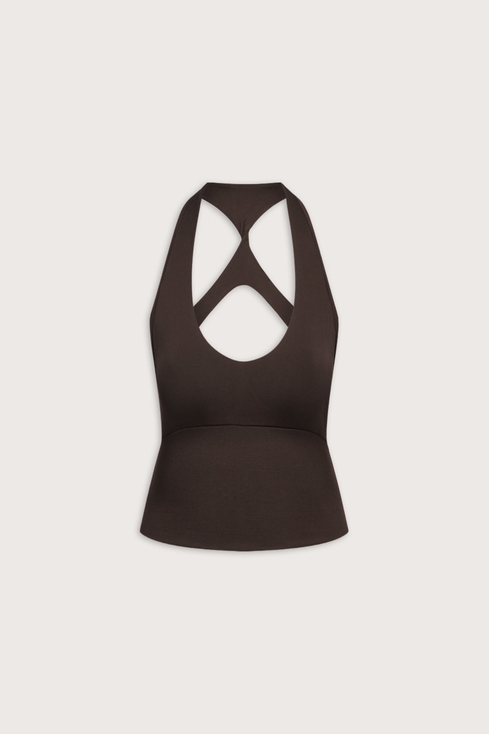 Sculpt Seamless Twist Back Vest - Americano